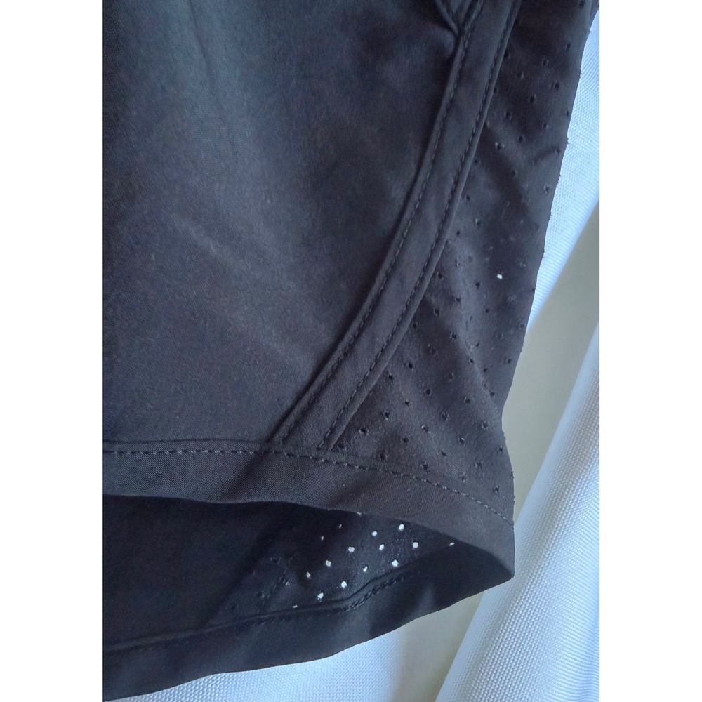 Under Armour HeatGear Black Running Shorts Women Small Loose Fit Athletic Gym - Picture 3 of 7